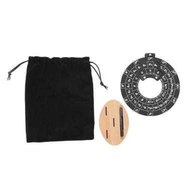 Imagem de Siwoted círculo de quintos roda música teoria disco acessórios ferramenta melodia metal para guitarra baixo piano instrumentos aprendizagem (Preta)