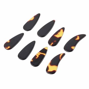 Imagem de GOWENIC Palhetas de Dedo de Cítara Chinesa para Alívio de Dor, Palhetas para Guitarra Alaúde Banjo Ukulele, Pacote de 8 Acessórios para Instrumentos de Cordas