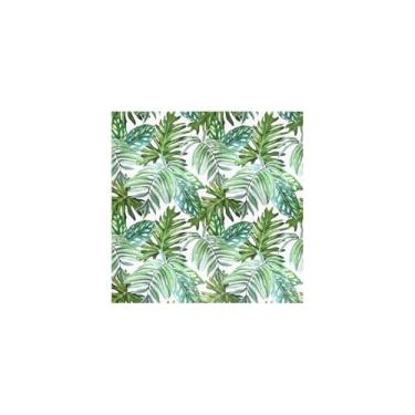 Imagem de Papel de Parede Adesivo PVC Flores Labirinto, 5 Metros x 45cm, Lavável, Autocolante, Polipropileno de Vinil