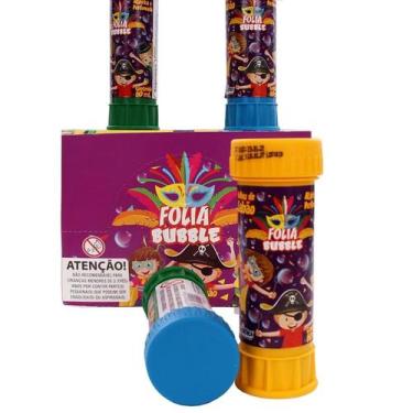Imagem de Bolinha Sabão Lembrancinha Festa Infantil Menino Menina 12u - Pais e f
