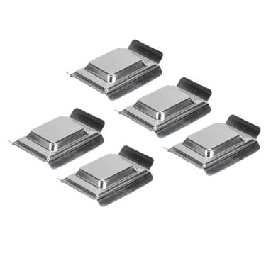 Imagem de Zerodis 5 Peças Caixa de Incorporação de Amostra Molde Inferior Recipientes de Coleta de Amostra de Tecido de Aço Organizador de de Cera de Parafina Molde de Base de Cassete para de Armazenamento de