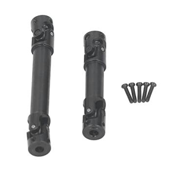 Imagem de SIWOTED 2 unidades RC eixo de transmissão de carro de aço forte eixo de transmissão central de luz de alta precisão para rastreador 1/18 RC