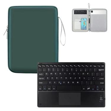 Imagem de Kit Capinha Bolsa + Teclado Bluetooth Para Tablet Lenovo M11