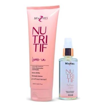 Imagem de Kit NUTRITIF Mairibel ( Leave-in Hidratante e Protetor Térmico + Perfu