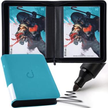 Imagem de Archivador de cómics D DACCKIT modelo A turquesa para 24 cómics