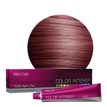 Imagem de Tinta De Cabelo Amend Color Intensy 4.66 Castanho Médio Vermelho Inten