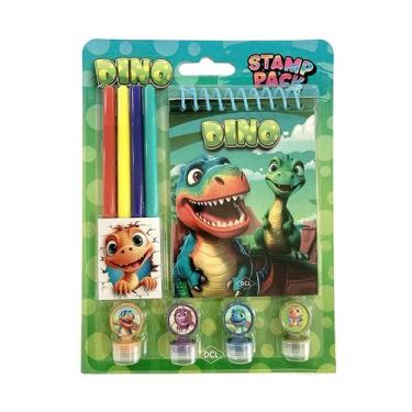 Imagem de Livro - Stamp Pack - Dinossauros