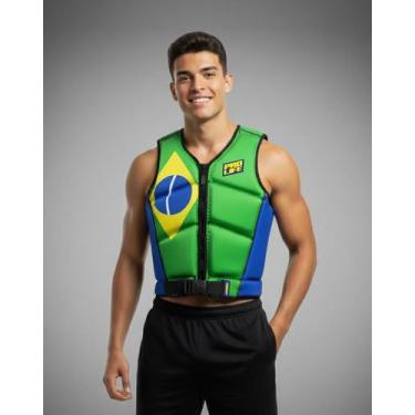 Imagem de Colete Salva-Vidas Hydro Flag, M (De 35kg a 55kg)