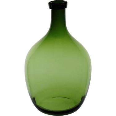 Imagem de VASO DECORATIVO ENFEITE HOME&CO VIDRO 40x24x24cm VERDE