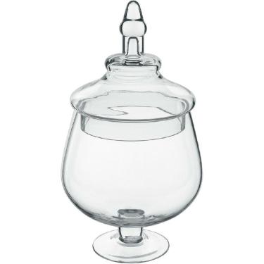 Imagem de Potiche Decorativo Bomboniere Home&Co Com Tampa Vidro 