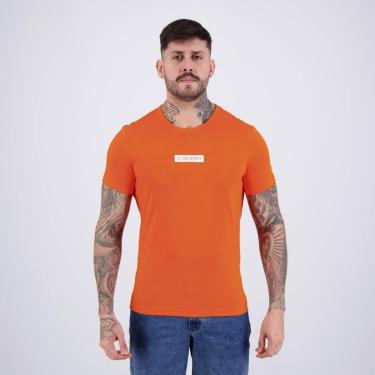Imagem de Camiseta Le Coq Sportif Scarlet Laranja-Masculino