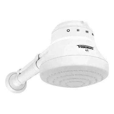 Imagem de Chuveiro Elétrico Faminho 4T Branco 127V 5400W C/Cano 33 Cm - Congratu