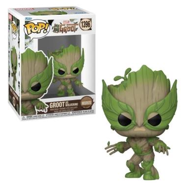 Imagem de Boneco Funko Pop! Marvel 85 Anos - Groot Como Wolverine