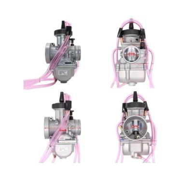 Imagem de Carburador De Cortina Plana Para Motocicletas Keihin PWK 36 38 33 34 3