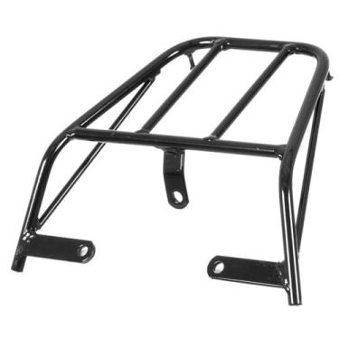 Imagem de Bagageiro Sansão Yamaha Ybr 125 2000 A 2008 Cromo Forte Suporte Churra
