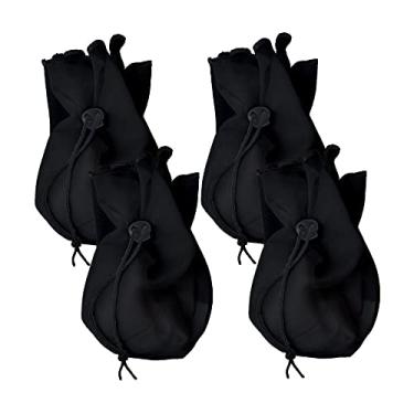 Imagem de Kit 4 Coador PP Voal Preto Leites Vegetais Suco Verde Kefir