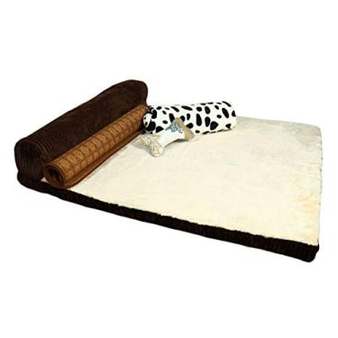 Imagem de Cama para cães e animais de estimação, colchão macio, tapete antiderrapante para sofá, enchimento para cães, cães e gatos
