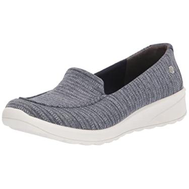 Imagem de BZees Sapatilha feminina Get Movin' Ballet, Azul marino, 7.5 Wide