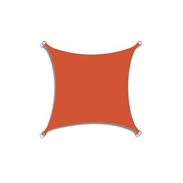 Imagem de KBREE Toldo de lona dobrável protetor solar ao ar livre e cobertura à prova d'água guarda-sol Oxford pano sombra triângulo quatro retangulares