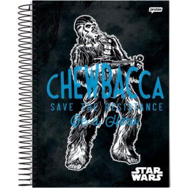 Imagem de Caderno Espiral Universitário  Star Wars 80 Folhas Jandaia