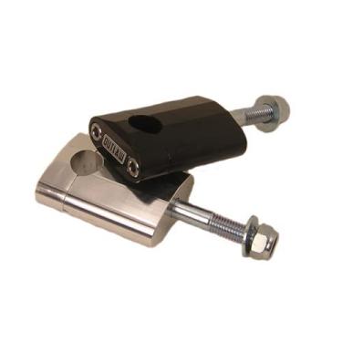 Imagem de Outlaw Racing 12204 Altura Universal, Barra de Motocicleta, Suporte para guidão, Braçadeira de elevação 1 1/8" Preto