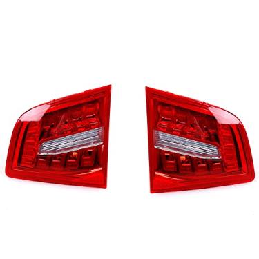 Imagem de JESYMBX Para Audi A6 C6 S6 Quattro RS6 Saloon Sedan 2009-2011 Conjunto de luz traseira Lâmpada de freio de seta Par interno