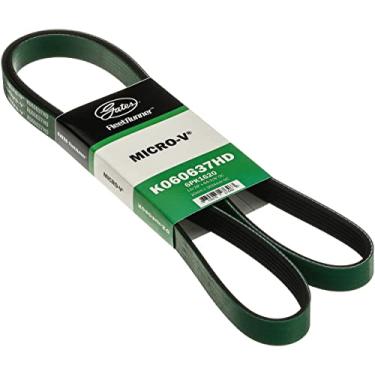 Imagem de Gates K060637HD FleetRunner Micro-V Serpentine Correia de transmissão