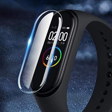 Imagem de YUNCHAO acessórios de relógio Filme de proteção à tela macia para animais de estimação para Xiaomi Mi Band 5/6