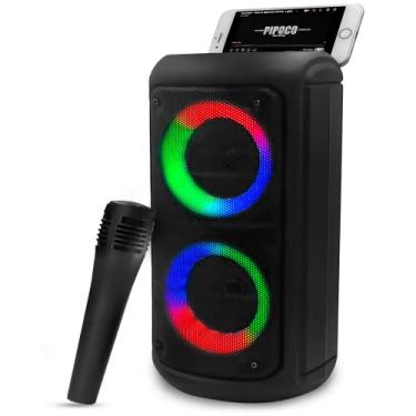 Imagem de Caixa De Som Bluetooth Portátil Potente 18w Rms Usb Rádio Fm Microfone Rádio Fm