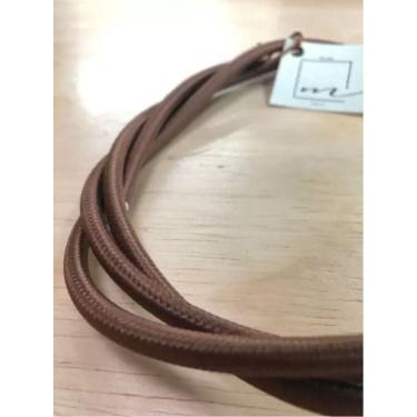 Imagem de Kit Extensão Elétrica Colorida 3,0 Mts Machofêmea Branco Decorativa