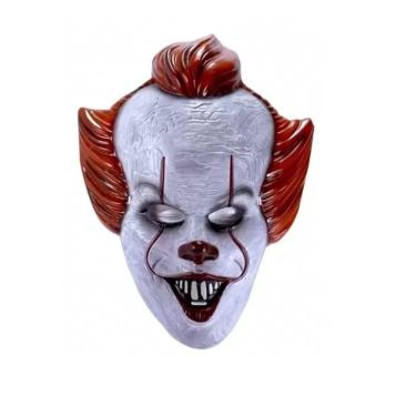 Imagem de Máscara Carnaval Halloween Palhaço It A Coisa Pennywise Realista