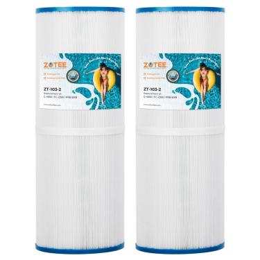 Imagem de ZOTEE Filtro de spa PRB50-In substitui C-4950, Darlly 40506, Guardian 413-212-02, Filbur Fc-2390, 03Fil1600, 17-2380, filtro Jacuzzi J200, filtro de banheira de hidromassagem spa, pacote com 2