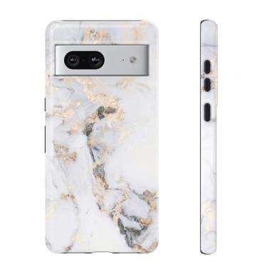 Imagem de Obbii Compatível com capa Google Pixel 8 (6,2 polegadas), padrão 2 em 1, resistente, à prova de choque, de corpo inteiro, PC rígido + capa protetora de silicone macio para Google Pixel 8 (2023)