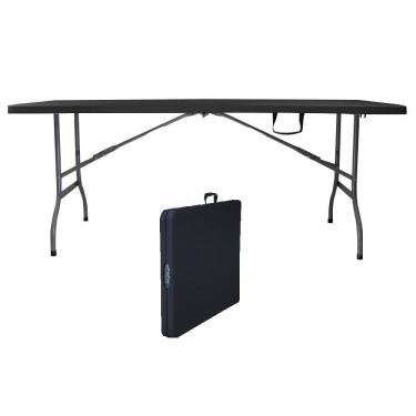 Imagem de Mesa dobrável portátil robust 1,20m maleta camping nautika