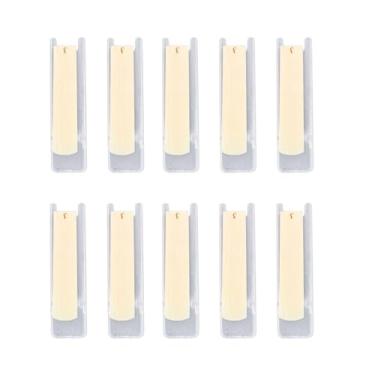 Imagem de Palhetas de Sax, Palhetas de Saxofone Alto, Palhetas de Saxofone Tenor Soprano para Música Clássica e Jazz Com 10 Peças (Força 3.0)