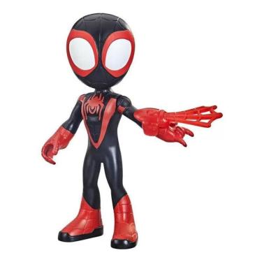 Imagem de Boneco Homem Aranha Miles Morales Supersized - Hasbro 23cm