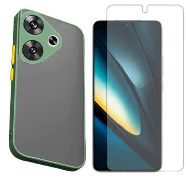 Imagem de Capa Translucida Compativel Com Xiaomi Poco F6 5G + Pelicula Hidrogel 