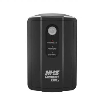 Imagem de Nobreak NHS Compact Plus 4 1200VA E. Bivolt S. 120V ou 220 Baterias 2 