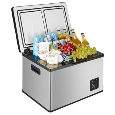 Imagem de Geladeira portátil mini geladeira carro geladeira 12v geladeira portátil compressor de refrigeração freezer para caminhão suv/263