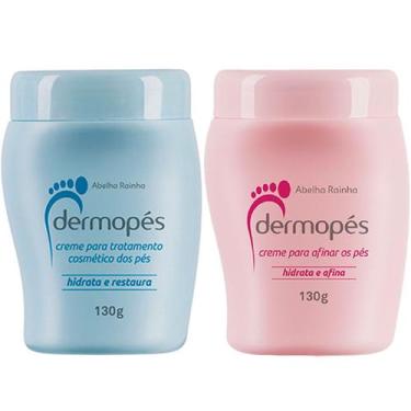 Imagem de Kit Dermopés Creme Para Tratamento Azul 130g + Creme Para Afinar os Pé