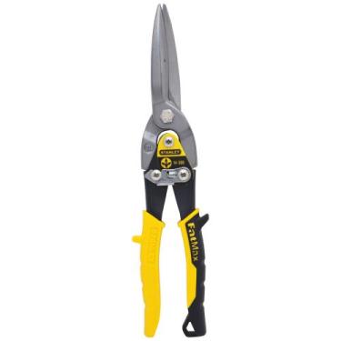 Imagem de Tesoura chapa aviacao reta corte longo stanley fatmax 14-566