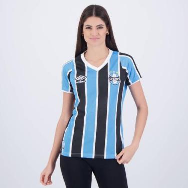 Imagem de Camisa Umbro Grêmio I 2024 Feminina, GG