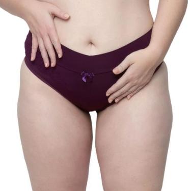 Imagem de Calcinha Gestante Conforto Renda em Microfibra Linda Gestante - Vislum