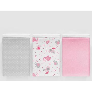 Imagem de Kit 3 Pçs Fronha Para Bebê 30 X 40cm 100% Algodão - Dugu, Baby Fant