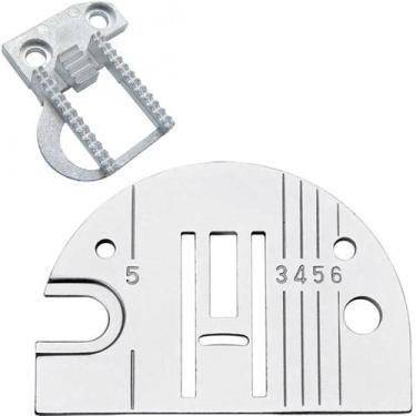 Imagem de Chapa Agulha Dente Serrilha Maquina Costura Singer 974 2302, 964, 966,