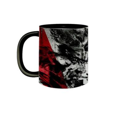 Imagem de Caneca de Porcelana Snake Metal Gear Solid Faixa MGS 4 325mL - LaVince