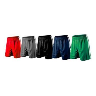 Imagem de Kit Com 4 Shorts Jogador Calção De Jogador Com Sunga - Time Sport, P V