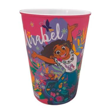 Imagem de Copo Decorado Festa Encanto Rosa Mirabel - Para Colorir - 320 ml  - 1 