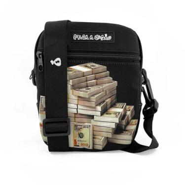 Imagem de Shoulder Bag Mini Bolsa Lateral Pega a Visão Dolllar - MP Moda Masculi
