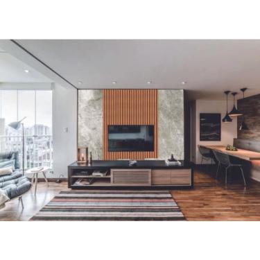 Imagem de Papel de Parede  Marmore e Ripado Tedencia  (folha med. 90x300 cm) - D